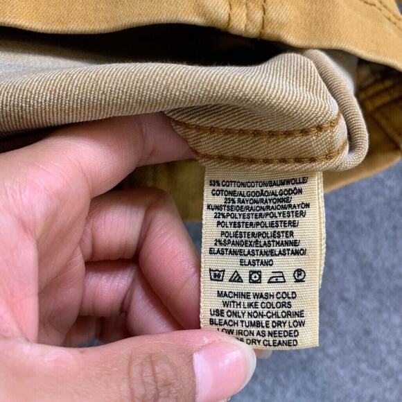 Free People Skirt Womens 0 Honey Cotton Blend Stretch Modern Femme Zip Back Mini - Picture 5 of 10